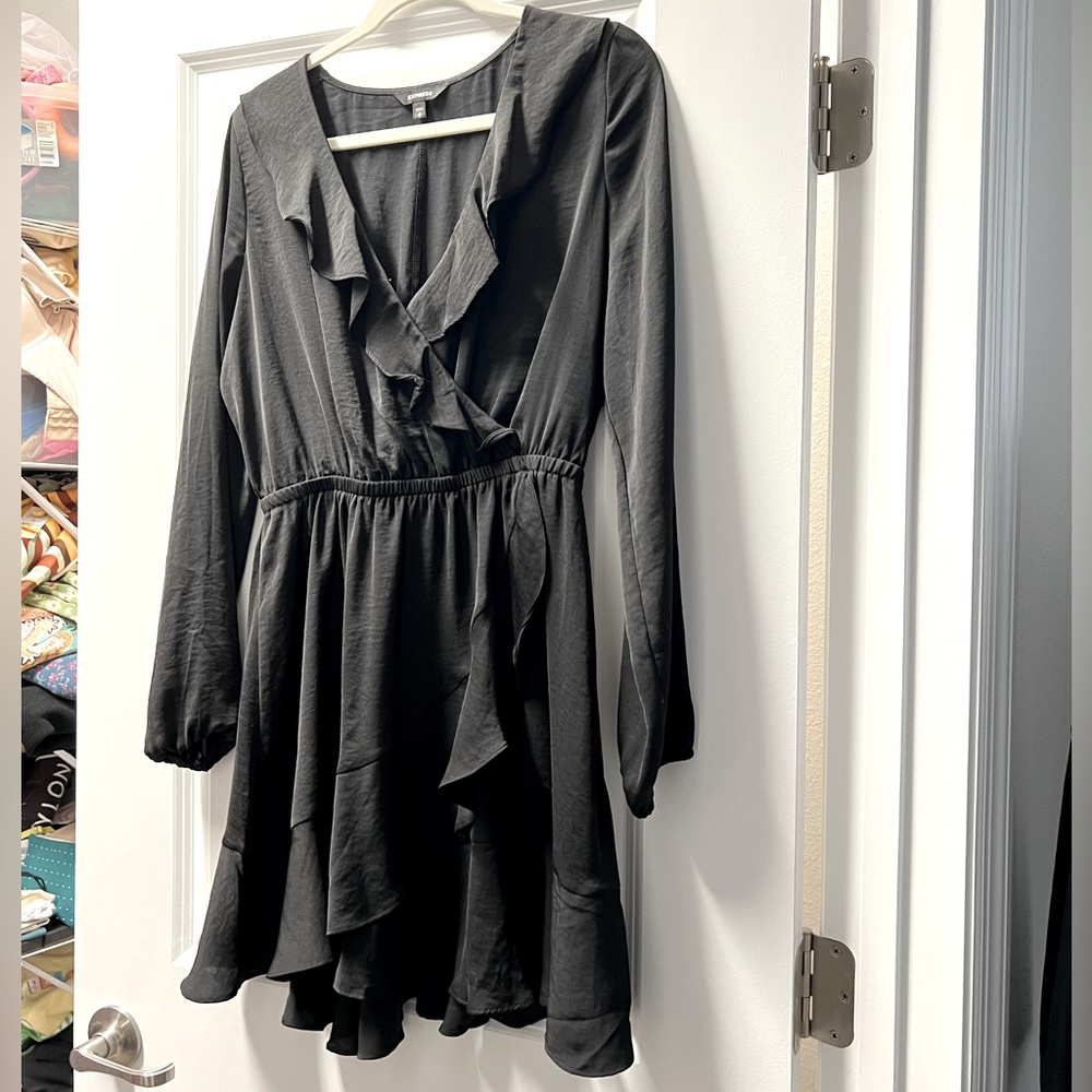 Express Black Dress Medium